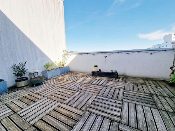 DUPLEX Nantes Est 3 chambres, terrasse et patio