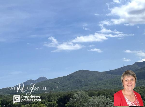 Maison plain-pied à Argeles Sur Mer, 4 pièces, 4 faces, vue montagnes