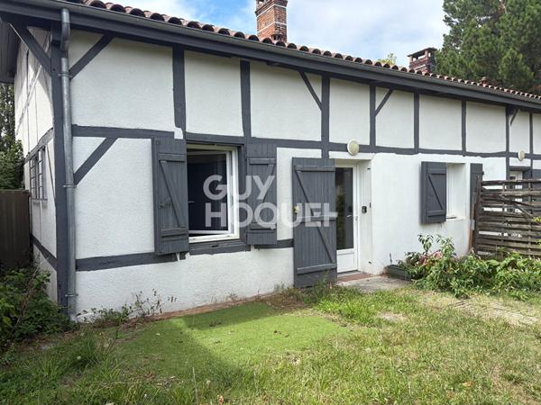 Maison landaise mitoyenne d'environ 100 m² avec jardin