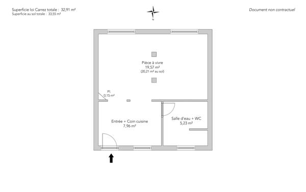 Appartement Paris 18 e - RUE DURANTIN / ABBESSES
