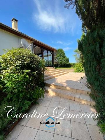 Maison à vendre 8 pièces proche de CONNERRE (72) LE LUART  MAISON DE 160 M² HAB., 5/6 chambres, terrain de 1800 m²