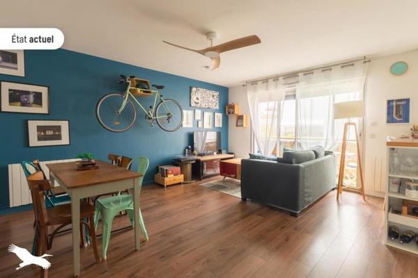 Appartement 220 950 € Bordeaux 2 p 47 m² DPE C