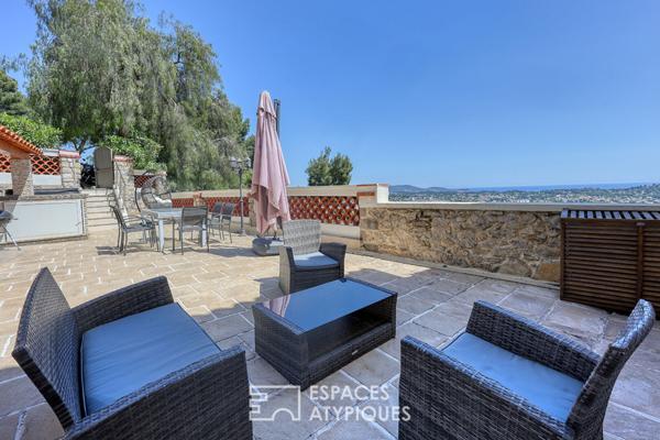 Appartement avec terrasse et sa vue spectaculaire