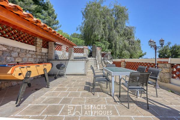 Appartement avec terrasse et sa vue spectaculaire