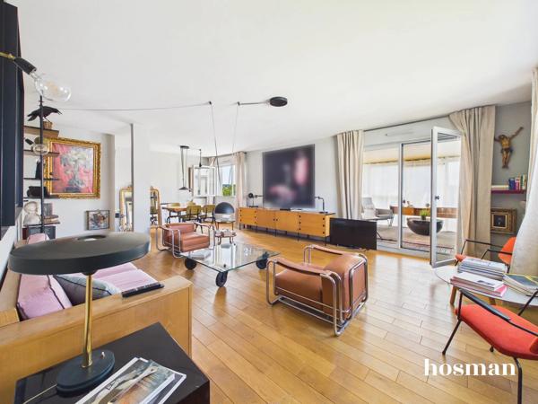 Coup de cœur ! Duplex traversant de 100m² avec immense terrasse (46m²) et jardin d'hiver - Derniers étages - Nanterre