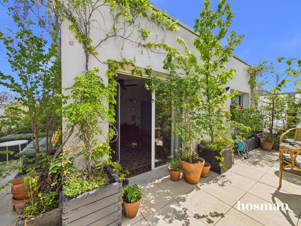 Coup de cœur ! Duplex traversant de 100m² avec immense terrasse (46m²) et jardin d'hiver - Derniers étages - Nanterre
