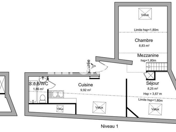 Location Appartement 2 pièces 33.1 m² - 67 RUE PAUL GUIEYSSE Lorient 56100
