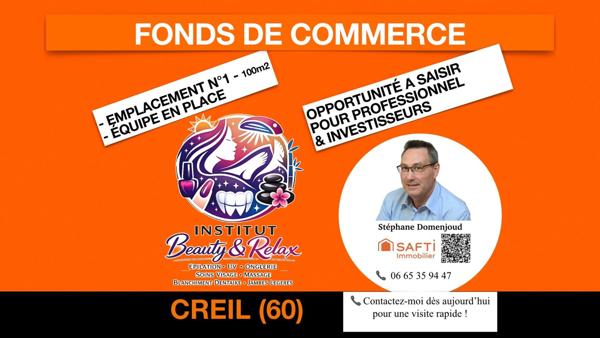 À VENDRE – ÉCRIN DE BEAUTÉ & DE PERFORMANCE – CREIL CENTRE