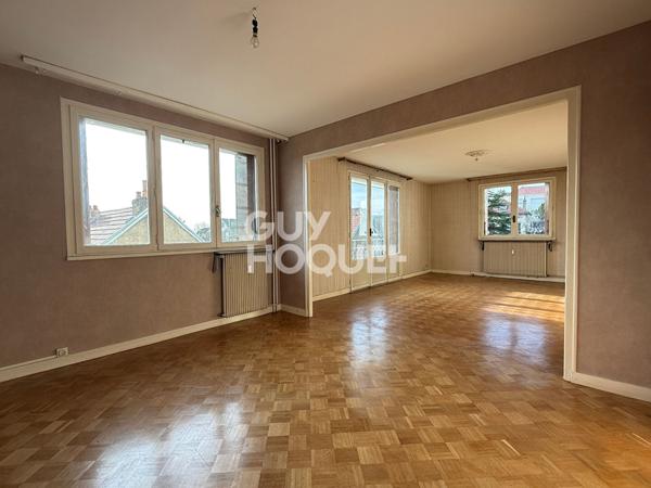 Spacieux T4 traversant quartier Montjoux