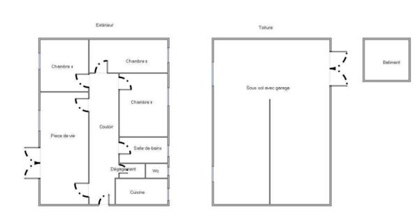 Pavillon individuel sur sous-sol
