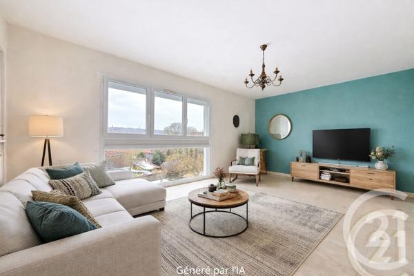 Appartement T4 à vendre  4 pièces - 77,26 m2 DEVILLE LES ROUEN - 76