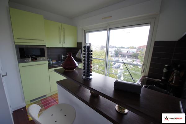 La ville en bois, grand appartement T2. La rochelle