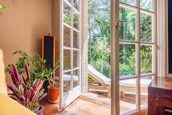 Chaumière de charme, havre de paix à proximité de la gare