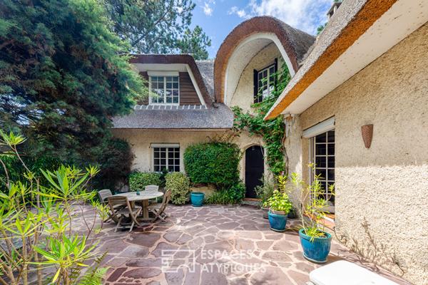 Chaumière de charme, havre de paix à proximité de la gare