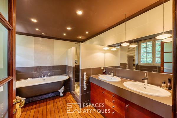 Chaumière de charme, havre de paix à proximité de la gare