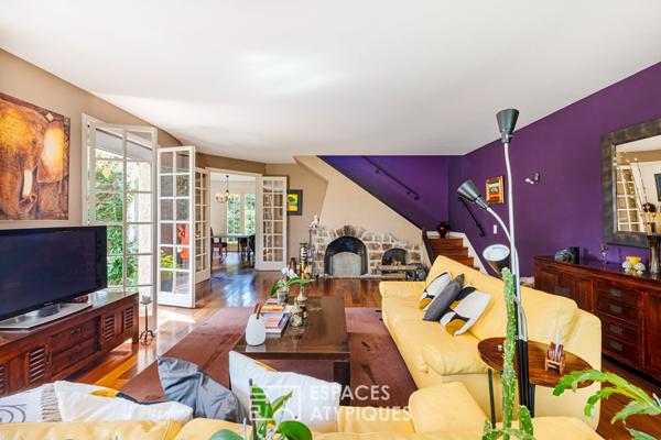 Chaumière de charme, havre de paix à proximité de la gare