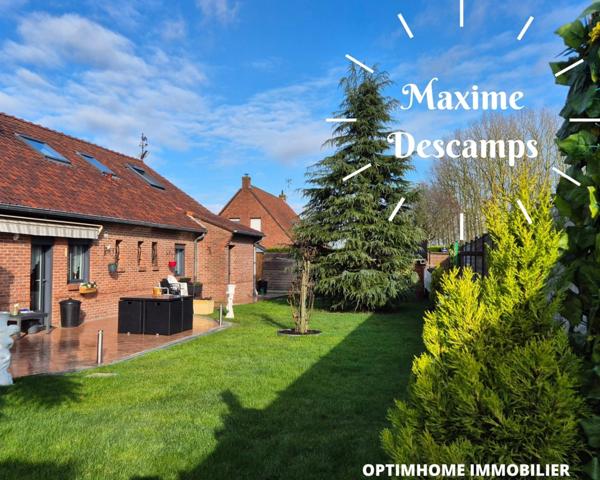 Maison individuelle en semi plain pied sur 876m2