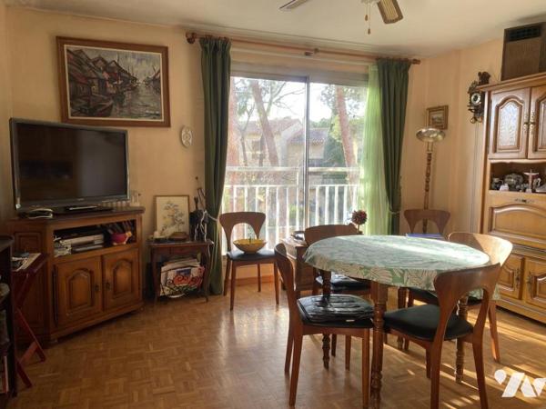 Appartement T2 climatisé, balcon, box fermé en sus possible