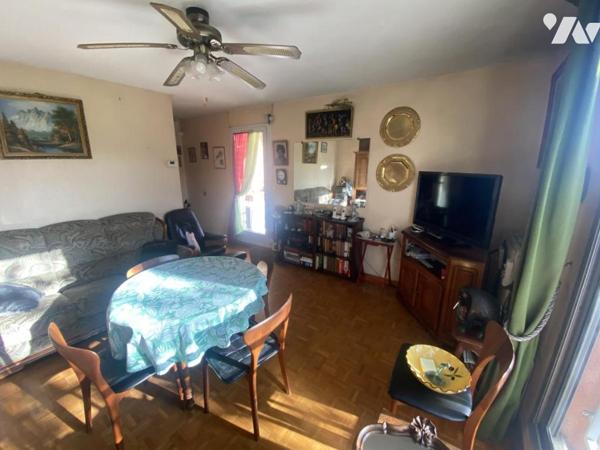 Appartement T2 climatisé, balcon, box fermé en sus possible