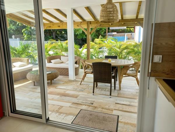 Villa premium T3 & son T2 à vendre à SAINTE ANNE Bourg (971) Guadeloupe -