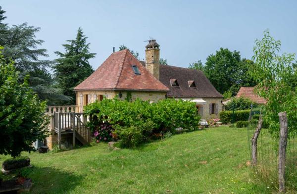 Maison ancienne - Gourdon Secteur Gourdon - Superbe ensemble immobilier en pierre sur 1ha63 paysagers avec piscine chauffée