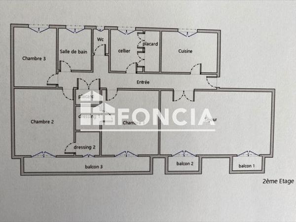 Location Appartement 4 pièces 117.75 m² - 15 RUE DE BAGNERES Lourdes 65100