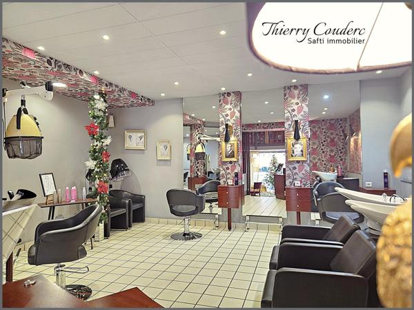 Fonds de commerce, beau salon de coiffure à vendre