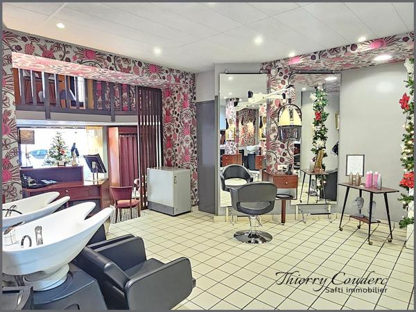 Fonds de commerce, beau salon de coiffure à vendre