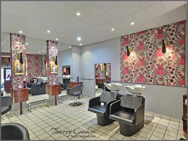 Fonds de commerce, beau salon de coiffure à vendre