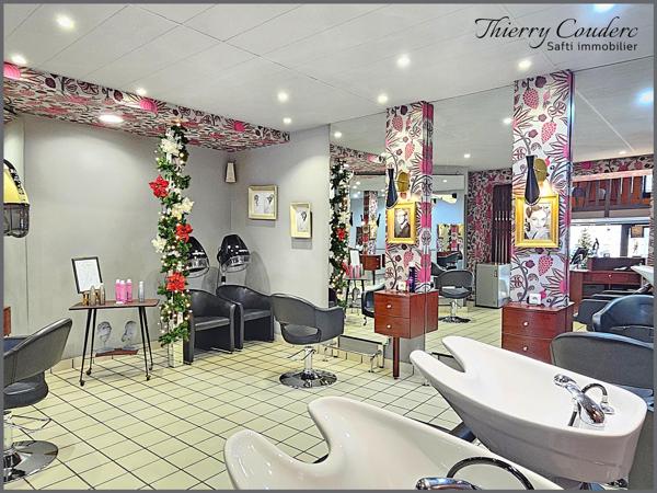 Fonds de commerce, beau salon de coiffure à vendre