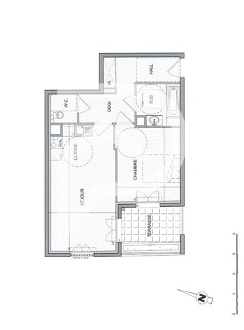 Appartement 2 pièces 51 m2