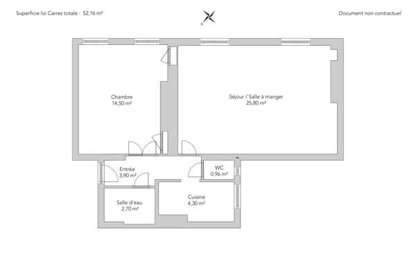 Appartement Paris 17e - MARCHE LEBON / PIERRE DEMOURS