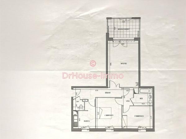 Appartement à vendre 3 pièces de 70 m²