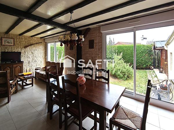 Maison de plain-pied d'environ 90 m²