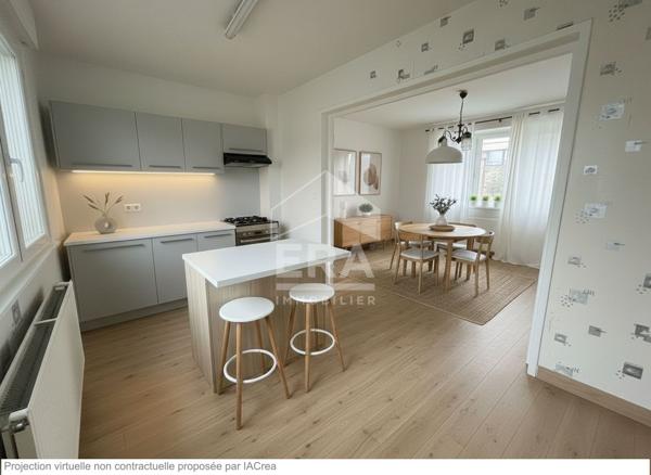 A vendre - Maison hyper centre de St OMER avec GARAGE & JARDIN