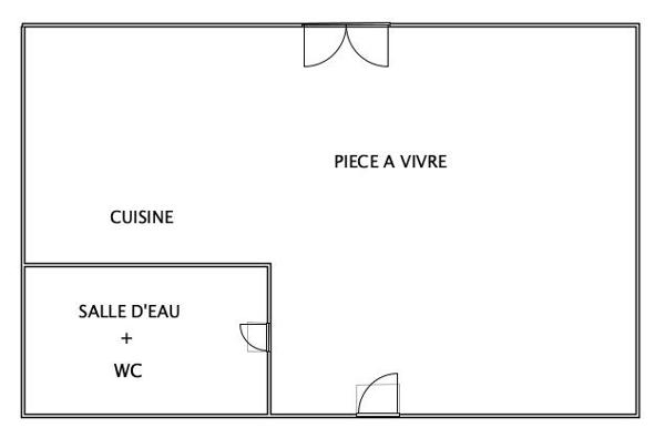 Appartement
         1 pièce
        - 15 m² Exclusivité 70 000 € *