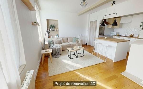 Appartement à vendre    2 pièces • 43,46 m2 Lyon 5