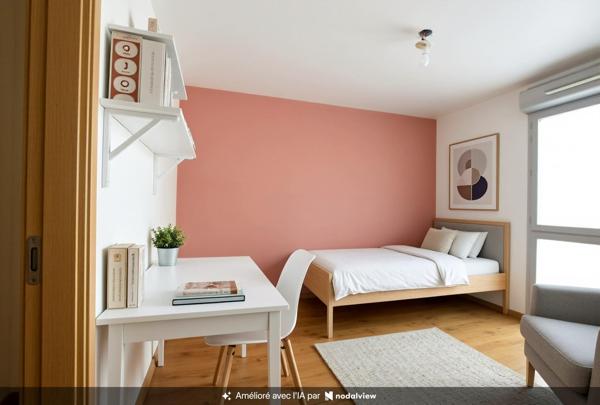 Appartement 3 pièces à 5 minutes de la gare.