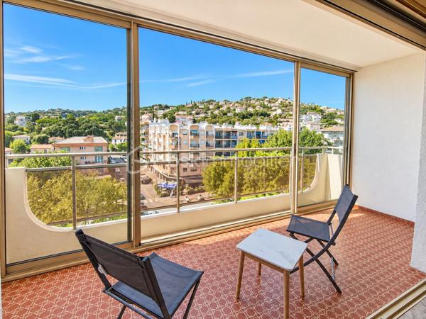 MANDELIEU – CENTRE-VILLE – DERNIER ÉTAGE D’ANGLE – VUE DÉGAGÉE

Au cœur de Mandelieu, découvrez ce très beau T1 de 33 m², situé en dernier étage d’angle, bénéficiant d’une belle luminosité et d’une vue dégagée sur les collines.

L’appartement se compose d’un séjour lumineux ouvrant sur une loggia de 6 m², d’une cuisine séparée, d’une salle de bains, d’un dégagement ainsi que de nombreux rangements.

Climatisation dans l’appartement.

La résidence bénéficie d’un emplacement particulièrement pratique : commerces, médecins et transports accessibles à pied, tout en profitant d’une situation agréable en centre-ville.

Un bien idéal pour un premier achat, un pied-à-terre ou un investissement locatif.

Charges 60E par mois 
Parking 70E par mois 
Syndic Cythia .

Ravalement déjà effectué.
