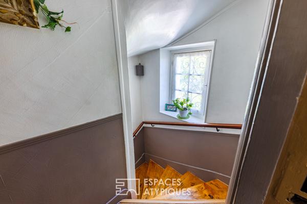 A Maule, vue imprenable, charme ancien et jardin en lisière de forêt