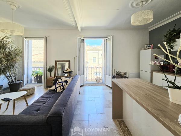 Montpellier (34000) T3 rénové avec bureau, charme ancien, Montpellier centre-ville