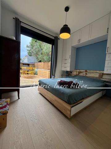 Maison à vendre 3 pièces SAINT GILLES CROIX DE VIE (85), maison 2 chambres avec terrasse-jardinet et courette