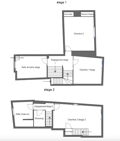 Paulhan (34230) Maison de charme de 136 m2 rénovée, 3 chambres, avec cour intimiste — Paulhan (34230)