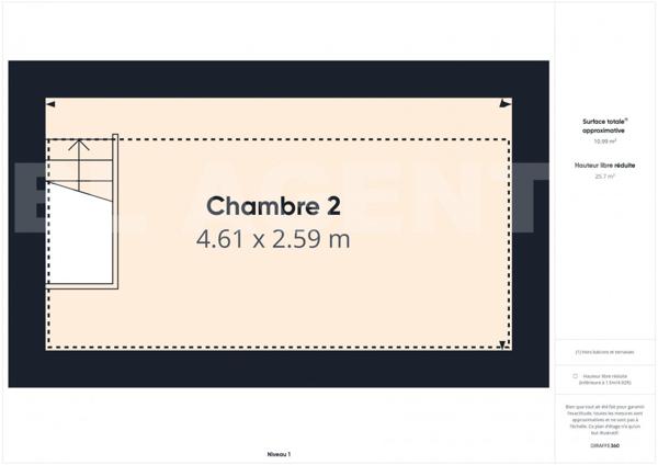 CHARMANT APPARTEMENT TROIS PIECES