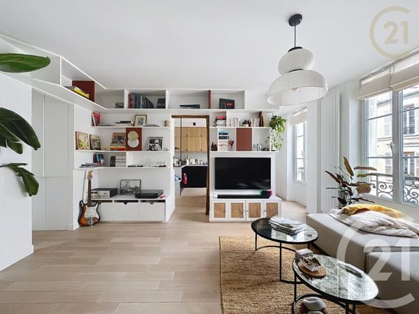 Appartement F3 à vendre  3 pièces - 63 m2 PARIS - 75018