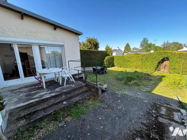 Maison – 101 m² – 3 chambres – Terrain clos et arboré – Grand garage