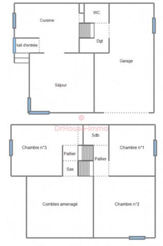 Maison à louer 5 pièces de 82 m²