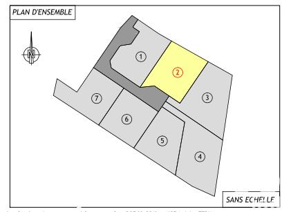 Terrain à vendre 800 m² Montgiscard