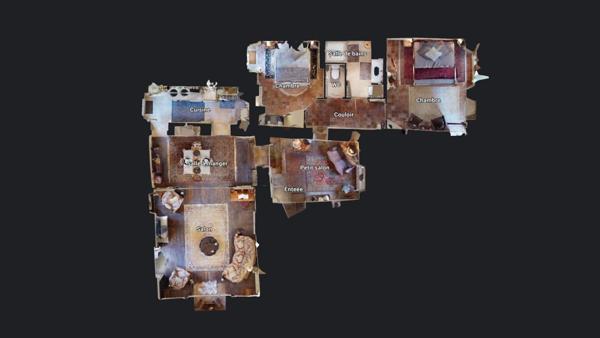 Appartement hyper centre Périgueux 95 m2 dans hôtel particulier