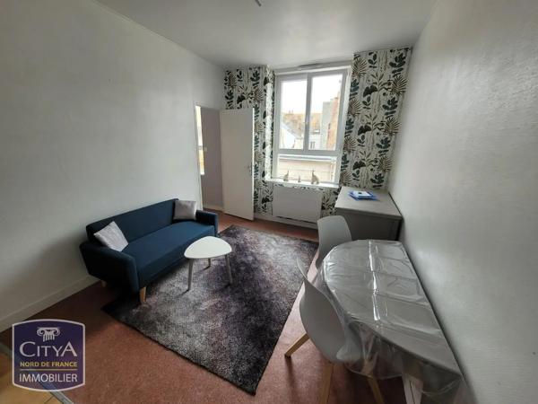 Appartement à louer 1 pièce 27.59m² Boulogne-sur-Mer (62200)